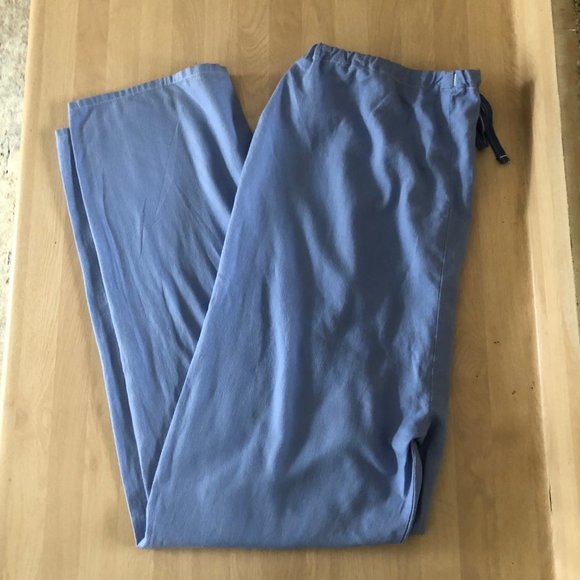 Lightweight Light Blue Scrub Pants - Picture 1 of 5